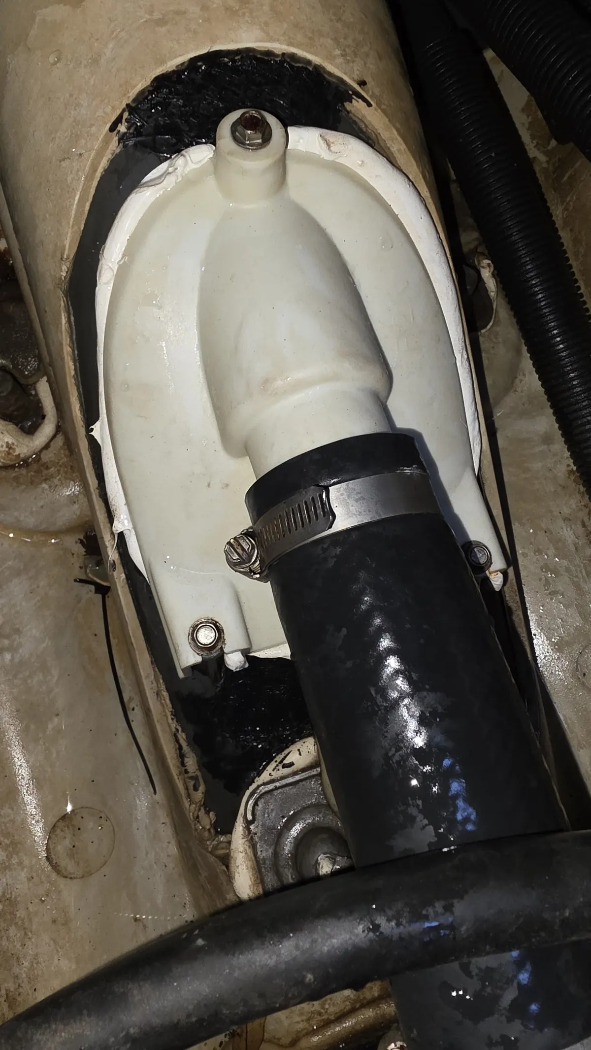 Pipe after repair